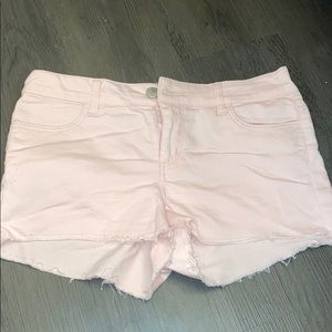 Light pink h&m shorts